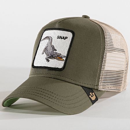 Goorin Bros - Casquette Trucker Snap Vert Kaki