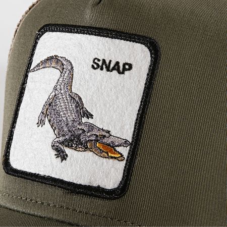 Goorin Bros - Casquette Trucker Snap Vert Kaki