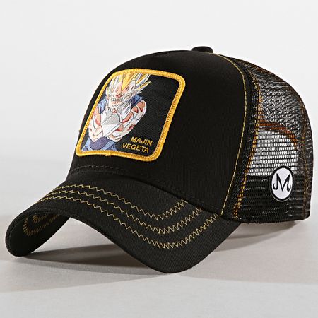 Capslab - Majin Vegeta Trucker Cap Negro
