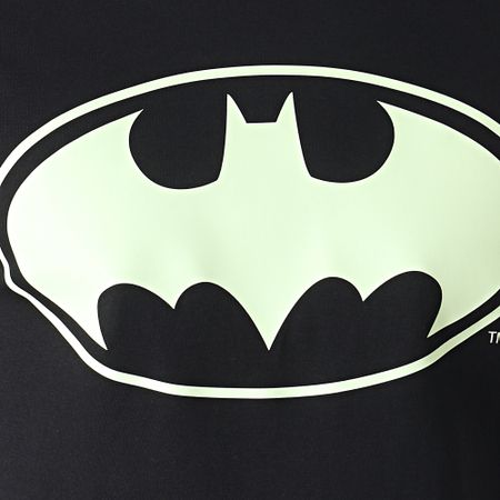 DC Comics - Glow In The Dark Batman Camiseta Negro