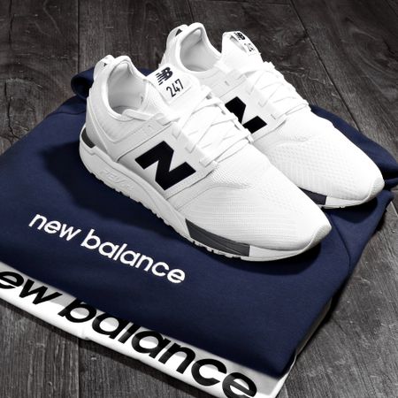 New Balance - Baskets Lifestyle 247 633731-60 White Black