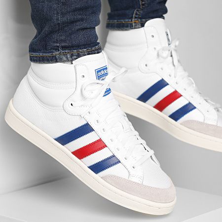 Adidas Originals - Baskets Americana Hi EF2803 Footwear White Collegiate Royal Scarlet