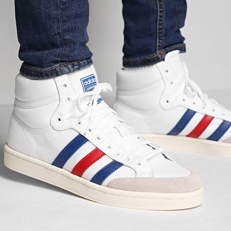 Adidas Originals - Baskets Americana Hi EF2803 Footwear White Collegiate Royal Scarlet