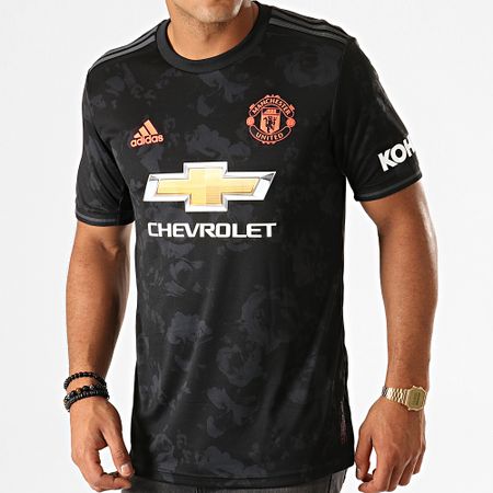 Adidas Performance - Maillot De Foot Manchester United 3 ED7390 Noir Corail