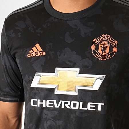 Adidas Performance - Maillot De Foot Manchester United 3 ED7390 Noir Corail