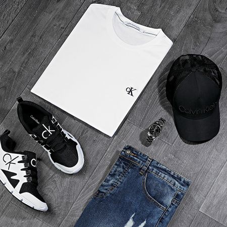 Calvin Klein - Camiseta Essential 4544 Blanca