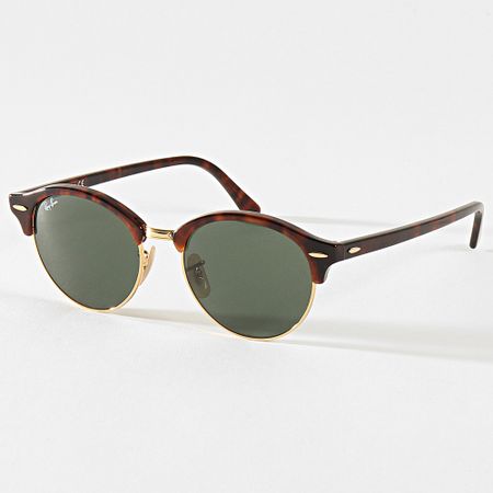 Ray-Ban - Lunettes De Soleil Clubround Classic 0RB4246 Havane