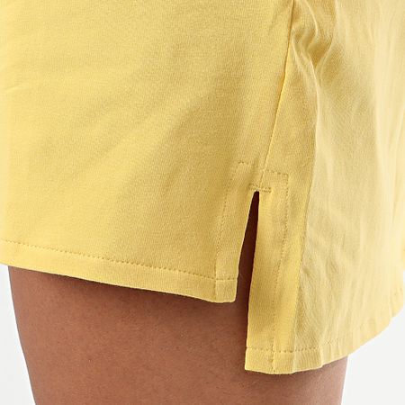 Adidas Originals - Robe Tee Shirt Femme Trefoil FM3277 Jaune