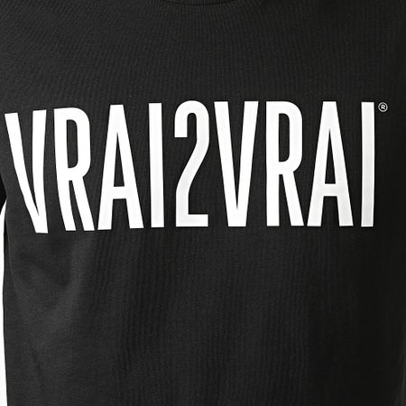 Da Uzi - Camiseta Vrai De Vrai Negro