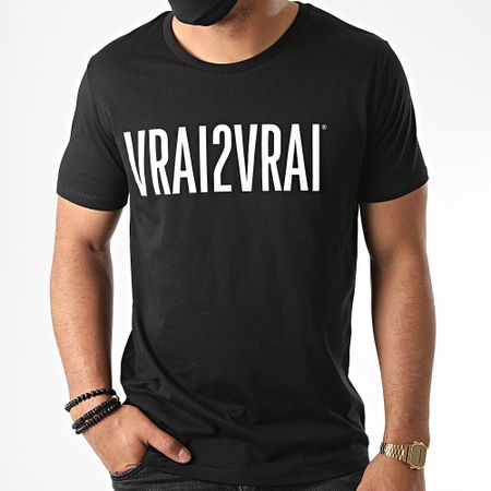 Da Uzi - Camiseta Vrai De Vrai Negro