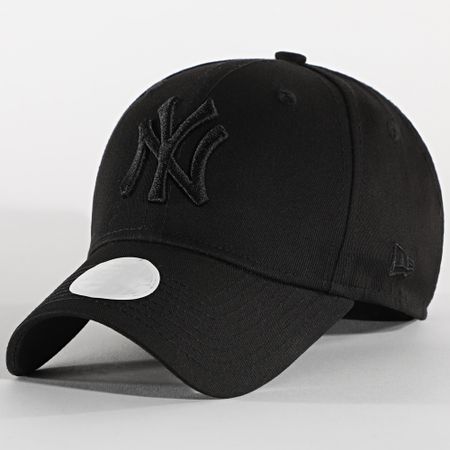 New Era - Gorra de mujer 9Forty League Essential 12122742 New York Yankees Negro