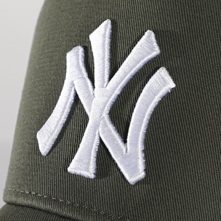 New Era - Gorra Trucker 9Forty Jersey 12523894 New York Yankees Caqui Verde