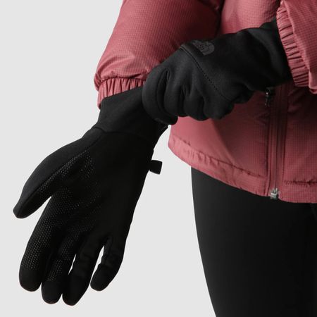 The North Face - Etip Guantes A4SHA reciclados Negro