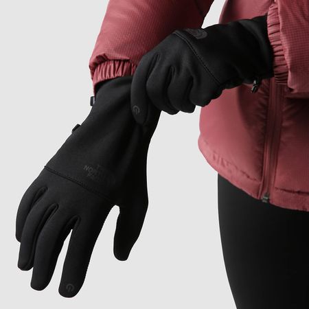 The North Face - Etip Guantes A4SHA reciclados Negro
