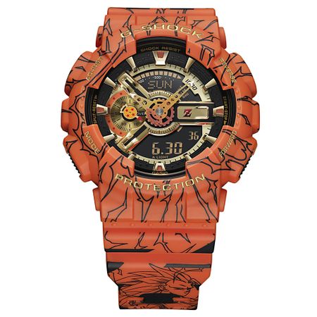 Casio - Montre G-Shock x Dragon Ball Z GA-110JDB-1A4ER Orange