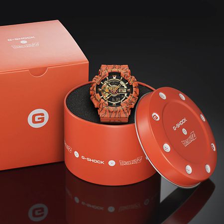 Casio - Montre G-Shock x Dragon Ball Z GA-110JDB-1A4ER Orange