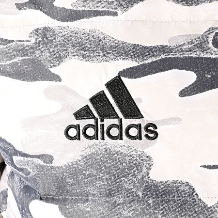 Adidas Performance - Doudoune Manchester United FC FR3866 Beige Bleu Marine Camouflage