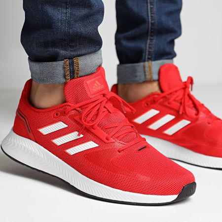 Adidas Performance - Baskets Runfalcon 2.0 FZ2805 Vivid Red Footwear White Solar Red