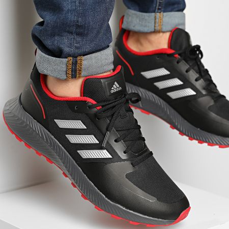 Adidas Performance - RunFalcon 2 TR FZ3577 Core Black Siver Metallic Grey Six Zapatillas