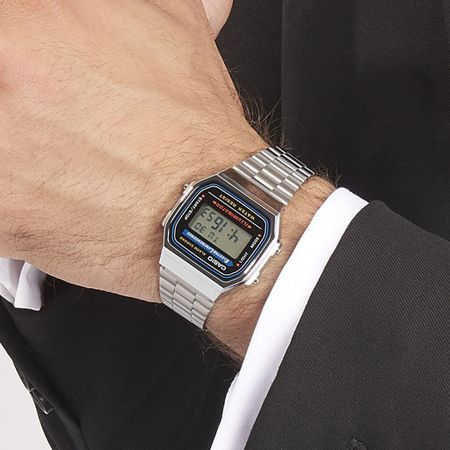 Casio - Reloj Antiguo A168WA-1YES Acero