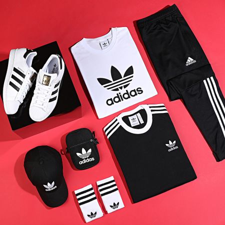 Adidas Originals - Camiseta Trefoil GN3463 Blanco