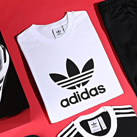Adidas Originals - Camiseta Trefoil GN3463 Blanco