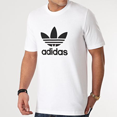 Adidas Originals - Camiseta Trefoil GN3463 Blanco