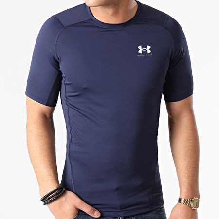Under Armour - Camiseta de compresión 1361518 azul marino