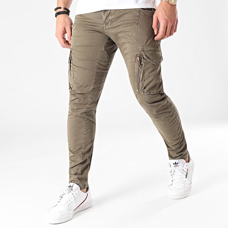 Le Temps Des Cerises - Phalban Cargo Pants Caqui Verde