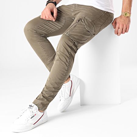 Le Temps Des Cerises - Phalban Cargo Pants Caqui Verde