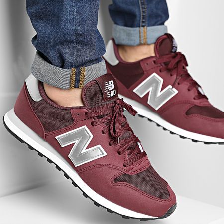New Balance - Baskets Lifestyle 500 GM500BUS Bordeaux