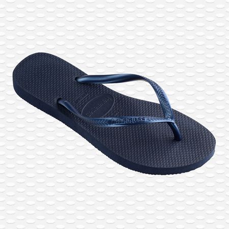 Havaianas - Chanclas Slim Azul Marino Mujer