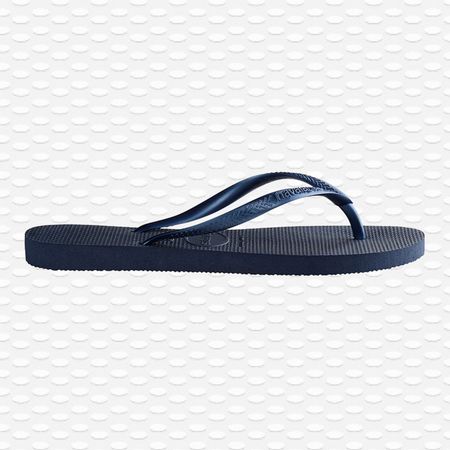 Havaianas - Chanclas Slim Azul Marino Mujer