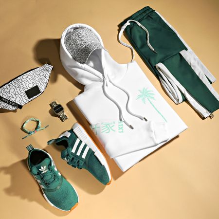 Adidas Performance - Baskets NMD R1 FX6788 Collegiate Green Cloud White Gum