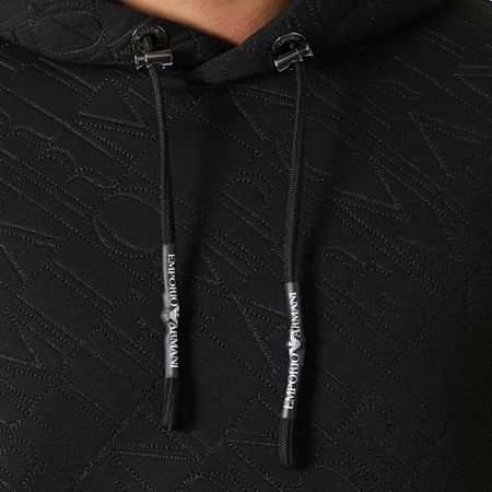 Emporio Armani - Sudadera con capucha 3K1ME4-1JVSZ Negro