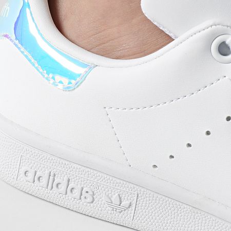 Adidas Originals - Zapatillas Mujer Stan Smith FX7521 Footwear Blancas Plateadas Metálicas