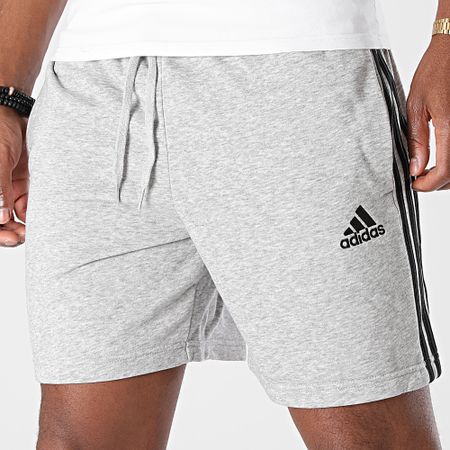 Adidas Performance - GK9599 Pantalón Corto 3 Rayas Gris Intenso