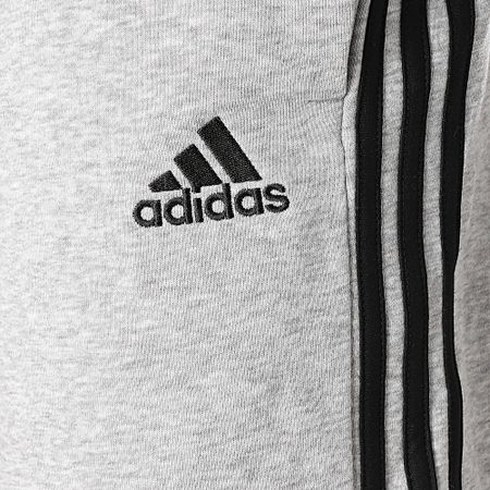Adidas Performance - GK9599 Pantalón Corto 3 Rayas Gris Intenso