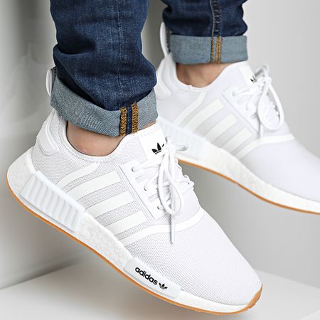 Adidas Originals - Zapatillas NMD R1 Primeblue GZ9260 Cloud White Gum 2