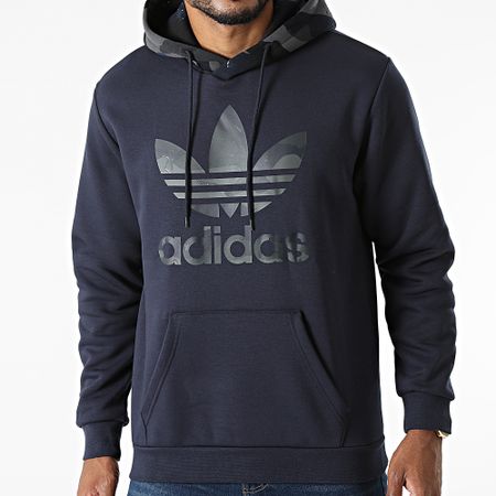 Adidas Originals - Sudadera Camo H13475 Camuflaje Azul Marino