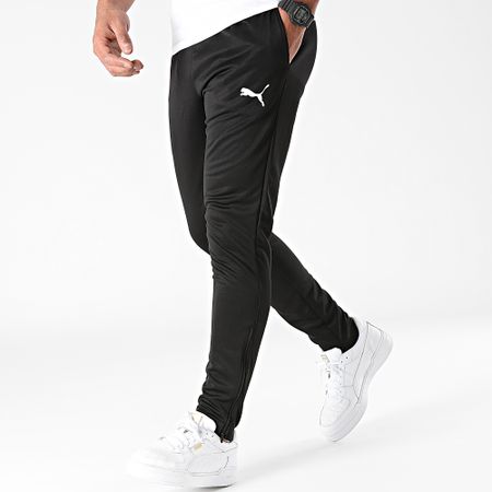 Puma - Pantalones de jogging Team Rise Poly Training DryCell negro