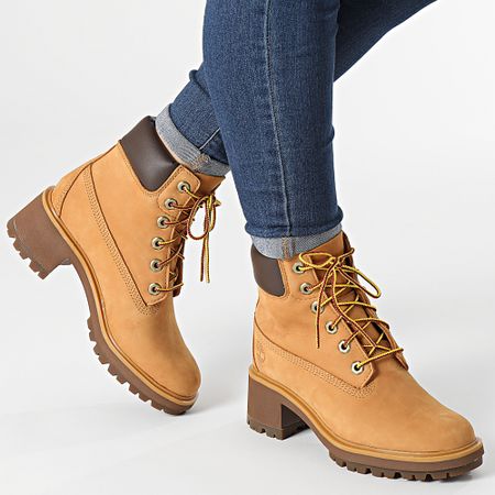 Timberland - Botas Kinsley 6 Inch Waterproof A25BS Wheat Nubuck para mujer