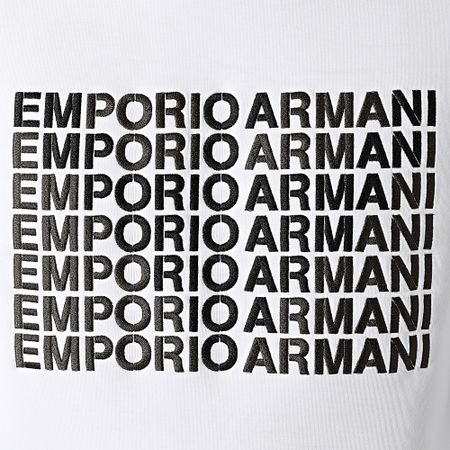 Emporio Armani - Sudadera Cuello Redondo 6K1M62-1JHSZ Blanco