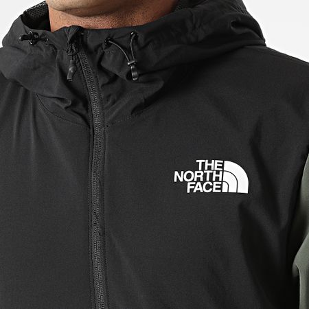 The North Face - Coupe-Vent A5IBS Vert Kaki Noir