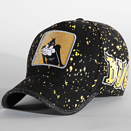 Capslab - Gorra Pato Lucas negro amarillo