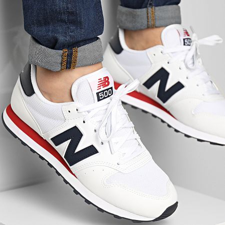 New Balance - Zapatillas Lifestyle 500 GM500SWB Blancas