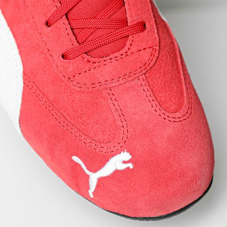 Puma - Zapatillas SpeedCat LS 380173 Alto Riesgo Rojo Puma Blanco