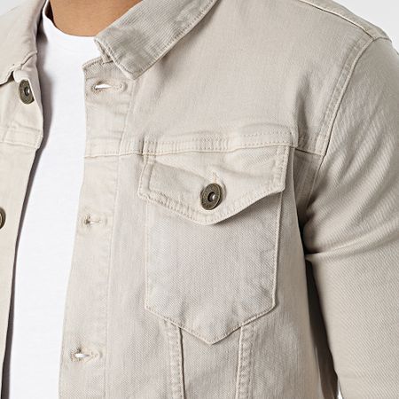 LBO - Chaqueta Jean 1783 Vaquero Beige