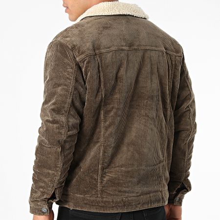Only And Sons - Chaqueta de piel de cordero Louis Life Topo