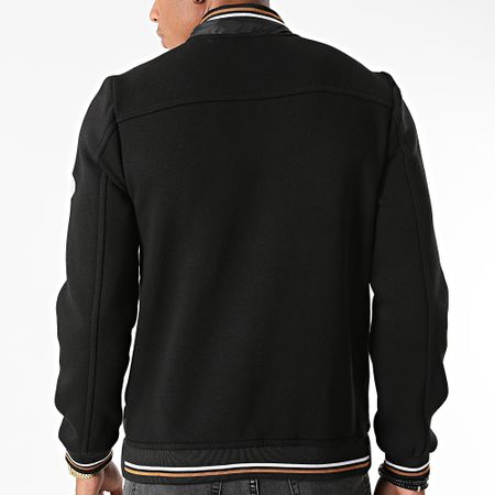 Armita - Chaqueta Cremallera 3485 Negro Camel